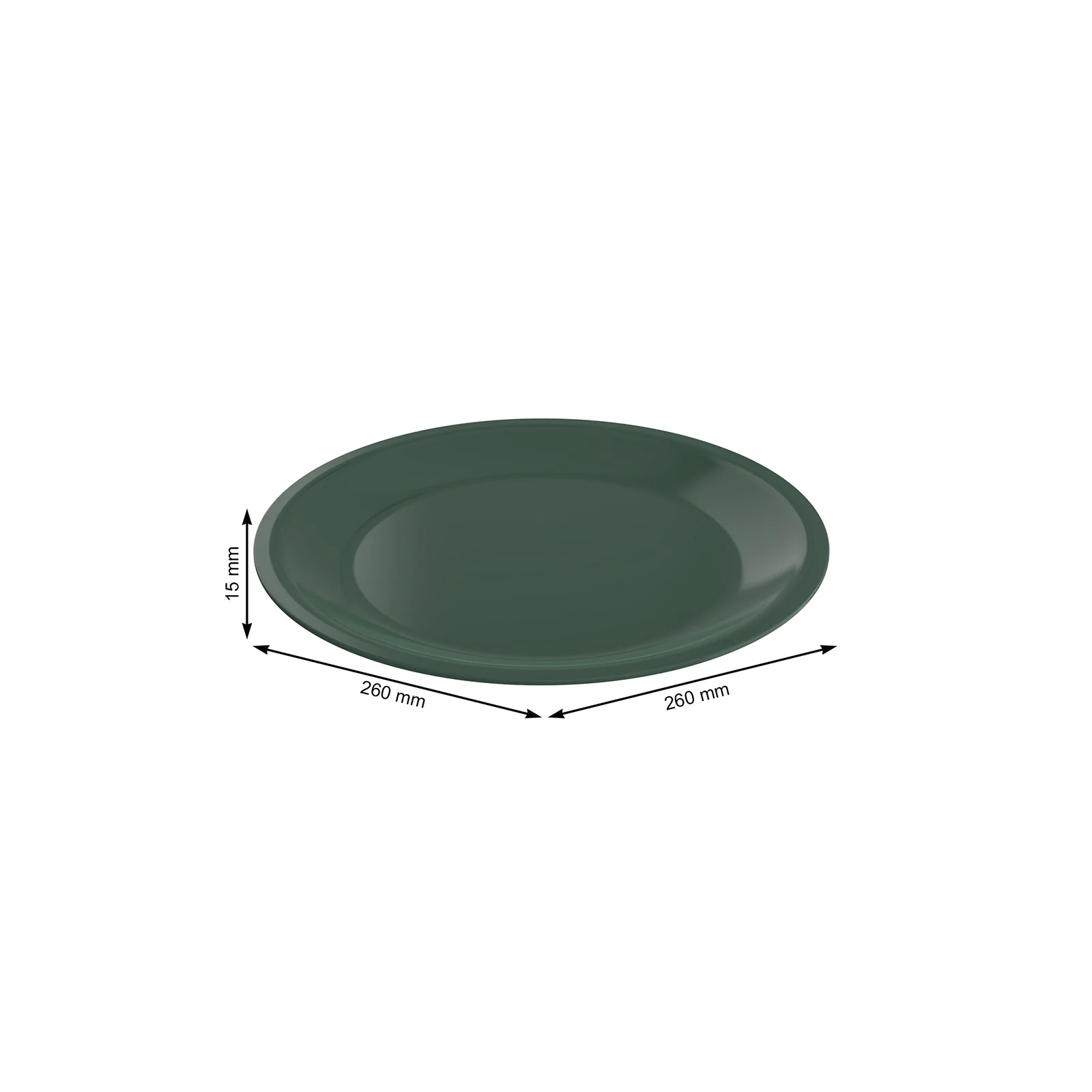 Teller flach 26 cm ECO CARUBA - Image 7