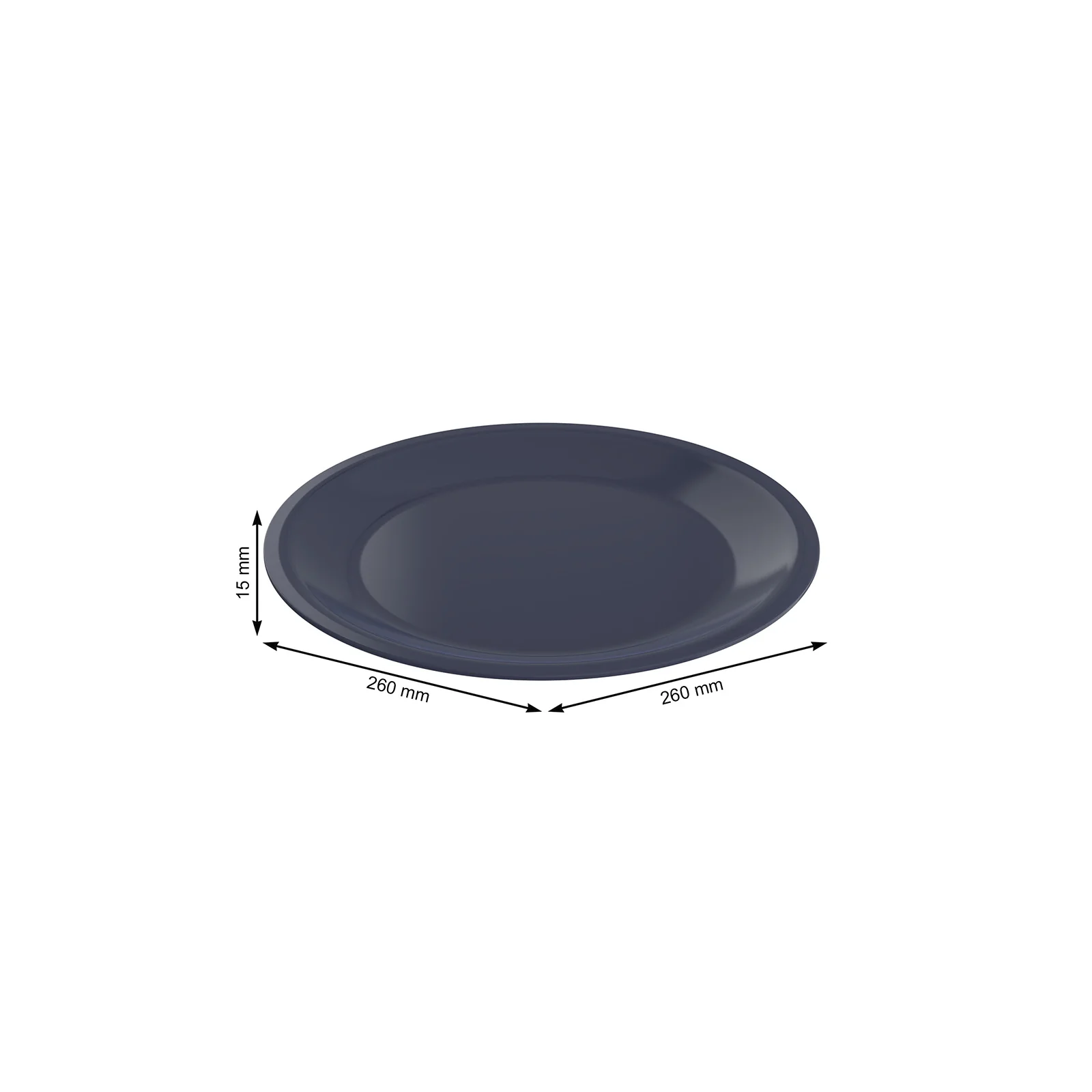 Teller flach 26 cm ECO CARUBA - Image 8