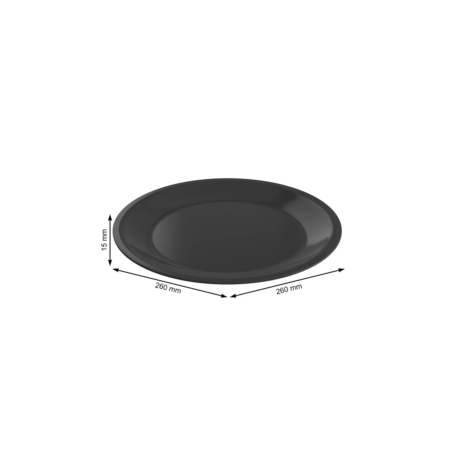 Teller flach 26 cm ECO CARUBA - Image 9
