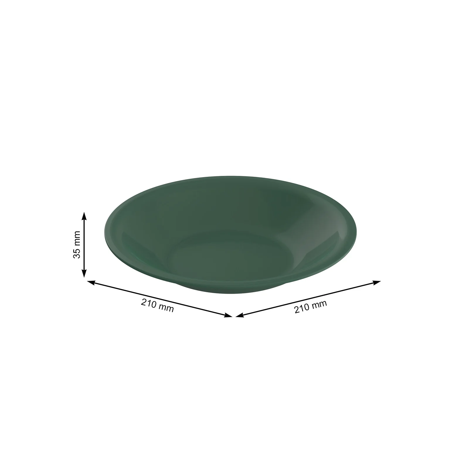 Teller tief 21 cm ECO CARUBA - Image 7