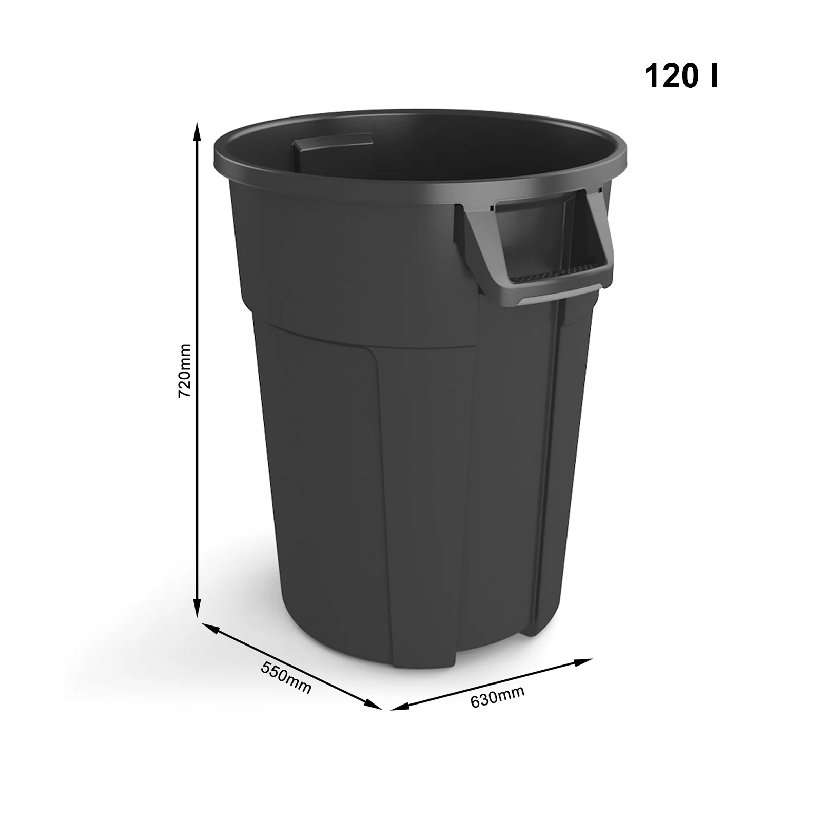 Abfallbehälter 120 l TITAN - Image 15