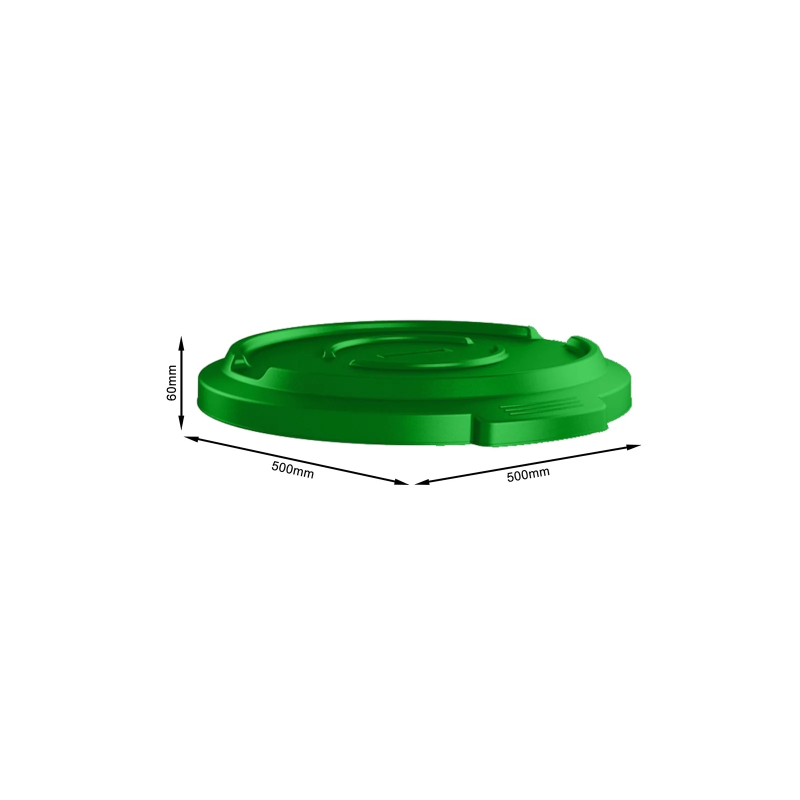 Deckel für Abfallbehälter 85 l TITAN - Image 10
