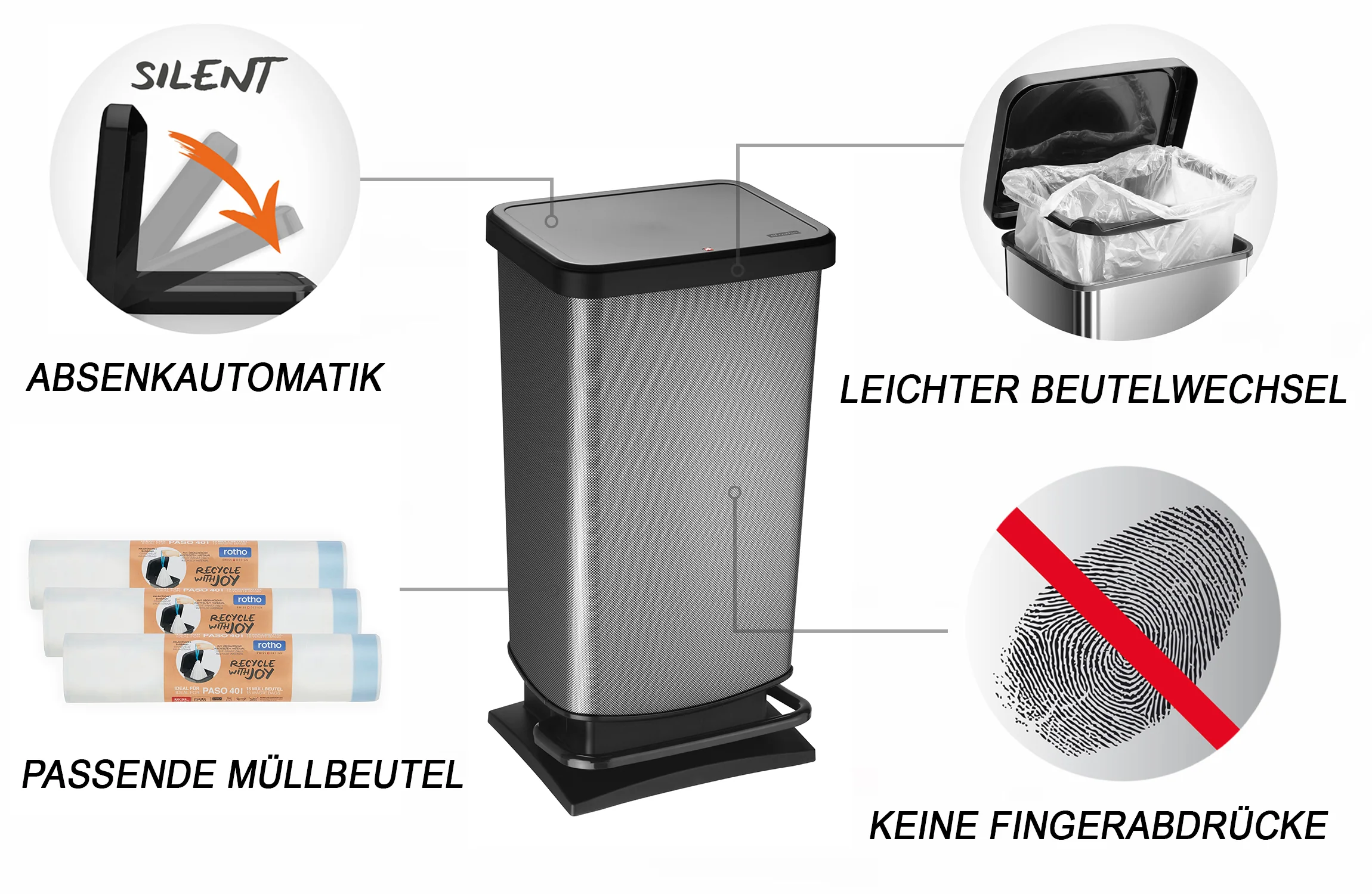 Treteimer 40 l PASO - Image 24