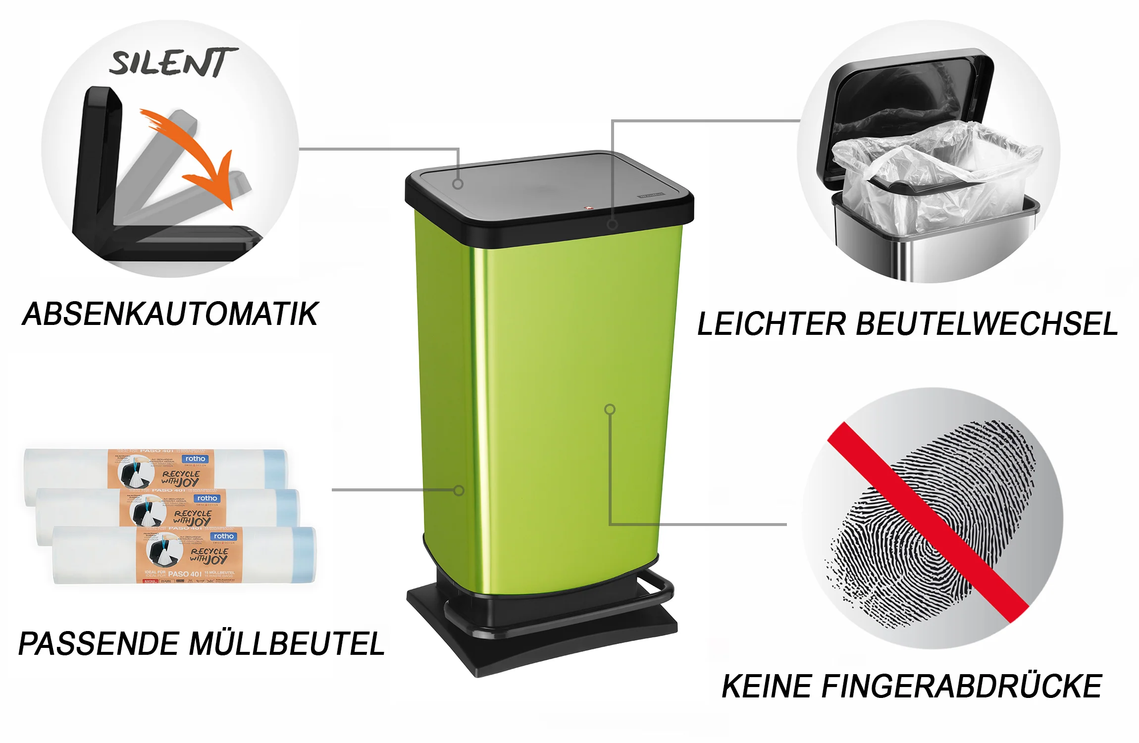 Treteimer 40 l PASO - Image 29