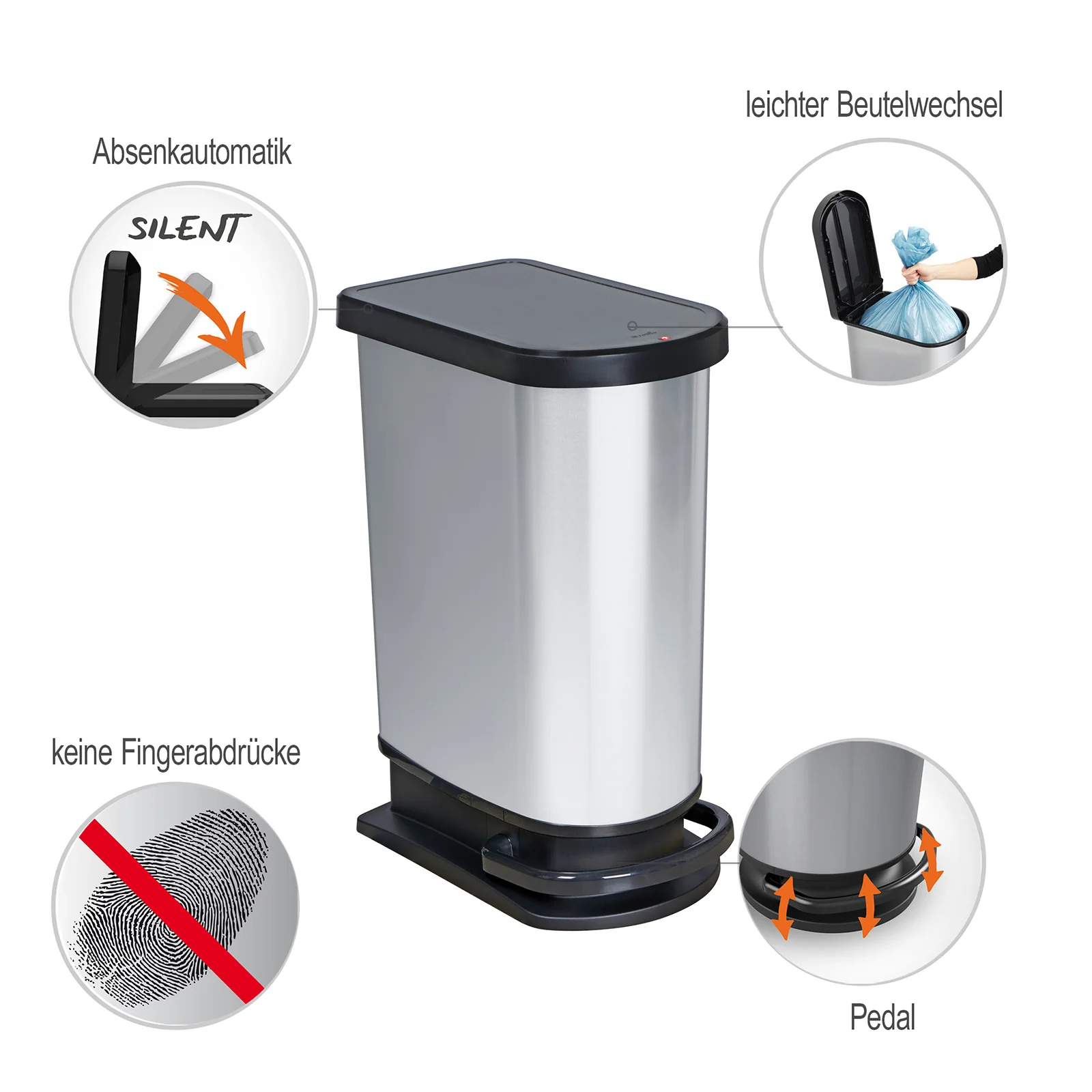 Treteimer mono 50 l PASO - Image 6
