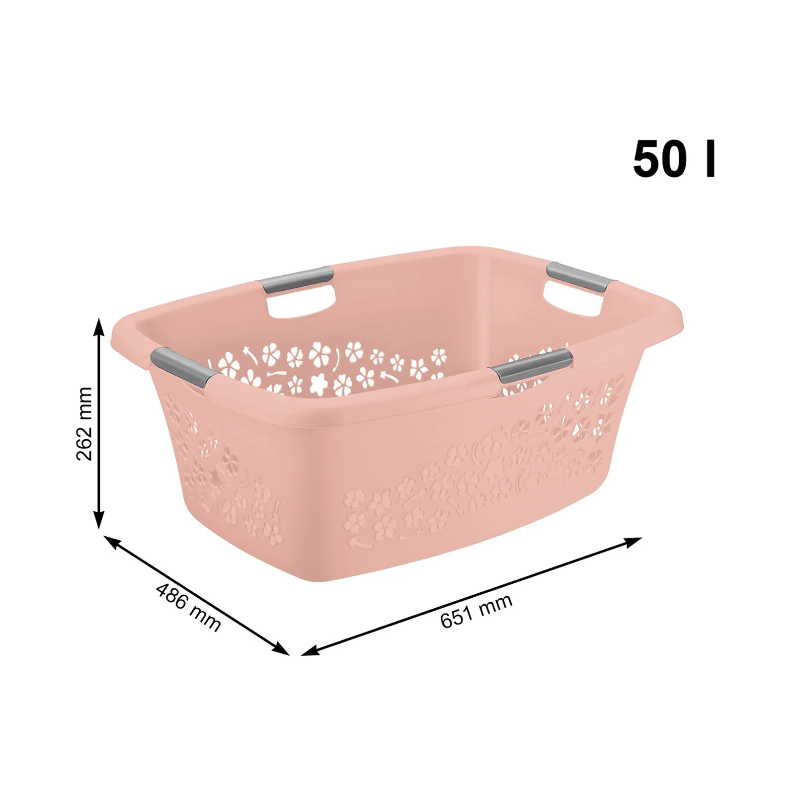 Wäschekorb 50 l FLOWERS - Image 19